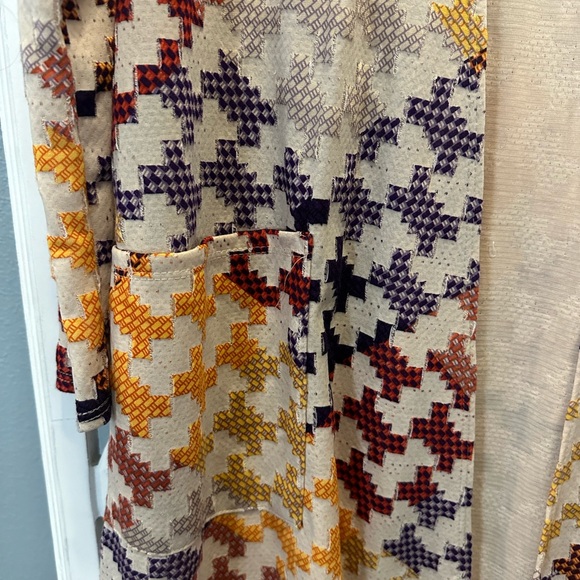 NWT Small Lularoe Sarah Cardigan Retro! Unicorn - Picture 2 of 5